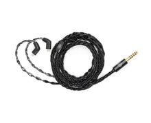 Load image into Gallery viewer, Black Eight-Braid Cable