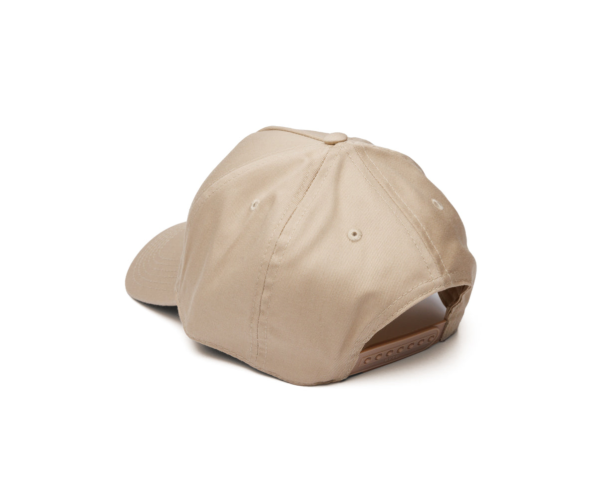 gadid anoniem cap beigeベージュ　graphic tan-five-panel-hat_2_1200x1200