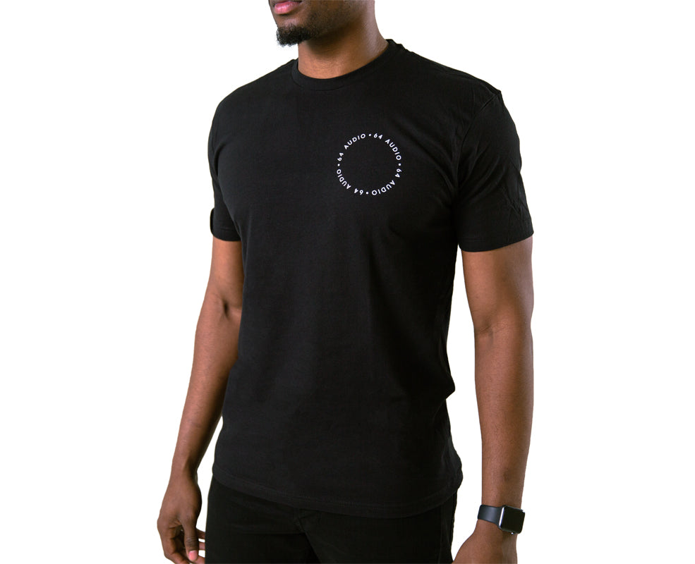 Zudio Black Crewneck T-shirt