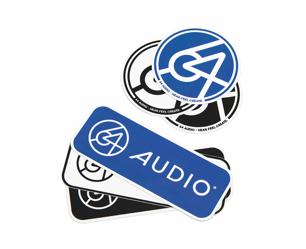 64 Brand Colors Sticker Pack – 64 Audio